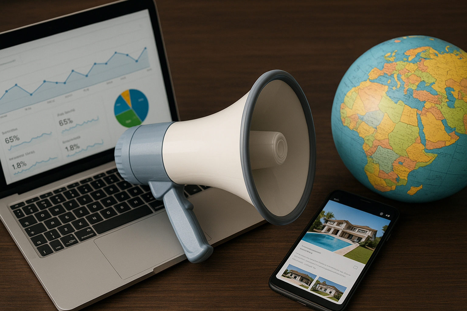 Digitales Marketing & internationale Reichweite