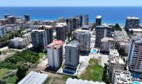 AL-934-2, Meerblick-Eigentumswohnung (3 Zimmer, 2 Bäder) mit Bergblick und Balkon in Alanya-Mahmutlar