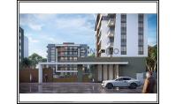 AN-997-7, Neubau-Eigentumswohnung (6 Zimmer, 2 Bäder) mit Pool und Balkon in Antalya-Aksu