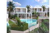NO-286-1, Strandnahe Villa (5 Zimmer, 3 Bäder) mit Blick auf die Berge und Ausblick auf das Meer in Nordzypern-Bahceli
