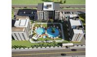 AN-1337-1, Neubau-Wohnung (2 Zimmer, 1 Bad) mit Balkon und Pool in Antalya-Kepez