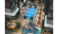 AN-1347-2, Neubau-Eigentumswohnung (2 Zimmer, 1 Bad) mit Pool und Balkon in Antalya-Aksu
