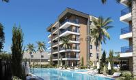 AN-1419, Seniorenfreundliche Eigentumswohnung (2 Zimmer, 1 Bad) mit Balkon und Pool in Antalya-Aksu