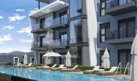 AN-1582-2, Neubau-Wohnung (2 Zimmer, 1 Bad) mit Balkon und Pool in Antalya-Aksu