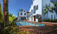 NO-395, Strandnahe Villa (3 Zimmer, 2 Bäder) mit Balkon und Pool in Nordzypern-Catalköy