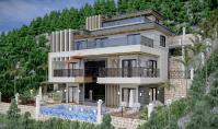 AL-1131, Meerblick-Villa (6 Zimmer, 4 Bäder) mit Balkon und Pool in Alanya-Tepe