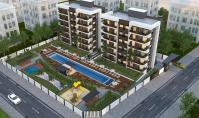 AN-1725-1, Neubau-Eigentumswohnung (3 Zimmer, 1 Bad) mit Pool und Balkon in Antalya-Aksu