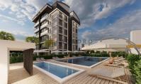 AN-1030-7, Berg-Panorama-Wohnung (3 Zimmer, 1 Bad) mit Wellnessbereich und Balkon in Antalya-Aksu