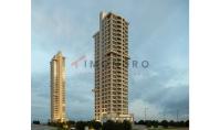 IS-3736-2, Berg-Panorama-Wohnung (4 Zimmer, 2 Bäder) mit Meerblick und Balkon in Istanbul-Atasehir