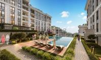 IS-3751-1, Meerblick-Eigentumswohnung (4 Zimmer, 2 Bäder) mit Balkon und Pool in Istanbul-Büyükcekmece