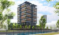 IS-3801-3, Neubau-Wohnung (4 Zimmer, 2 Bäder) mit Balkon und Pool in Istanbul-Kagithane