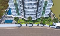 AL-792-7, Berg-Panorama-Wohnung (4 Zimmer, 2 Bäder) mit Ausblick auf das Mittelmeer und Balkon in Alanya-Zentrum
