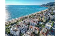 AL-1251, Am Strand gelegene Eigentumswohnung mit Pool und Balkon in Alanya-Zentrum