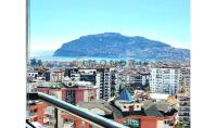 AL-1272, Meerblick-Eigentumswohnung mit Bergblick und Balkon in Alanya-Cikcilli