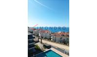 AL-1286-1, Strandnahe Meerblick-Wohnung (2 Zimmer, 1 Bad) mit Balkon in Alanya-Konakli