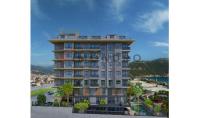 AL-1287-3, Neubau-Eigentumswohnung (3 Zimmer, 2 Bäder) mit Pool und Balkon in Alanya-Zentrum