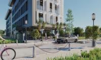AL-1289-2, Neubau-Wohnung (4 Zimmer, 2 Bäder) mit Balkon und Pool in Alanya-Zentrum