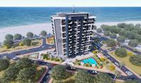 ME-111-2, Neubau-Eigentumswohnung (4 Zimmer, 2 Bäder) mit Balkon und Pool in Mersin-Mezitli Akdeniz