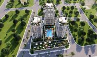 ME-121-3, Strandnahe Wohnung (3 Zimmer, 1 Bad) mit Balkon und Pool in Mersin-Arpacbahsis