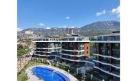 AL-958-5, Meerblick-Wohnung (3 Zimmer, 1 Bad) mit Berg-Panorama und Balkon in Alanya-Kargicak