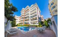 AL-1357, Wohnung mit Pool und Balkon in Alanya-Zentrum