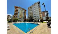 AL-1381, Berg-Panorama-Wohnung mit Balkon und Pool in Alanya-Zentrum