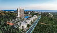 AL-860-6, Neubau-Wohnung (3 Zimmer, 1 Bad) mit Wellnessbereich und Balkon in Alanya-Mahmutlar