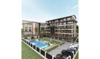 AL-1260-4, Berg-Panorama-Eigentumswohnung (3 Zimmer, 1 Bad) mit Balkon und Pool in Alanya-Oba