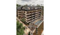 AL-1232-4, Neubau-Wohnung (4 Zimmer, 2 Bäder) mit Balkon und Pool in Alanya-Oba