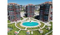 AL-1423, Strandnahe Meerblick-Eigentumswohnung (2 Zimmer, 1 Bad) mit Wellnessbereich in Alanya-Avsallar