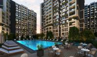IS-4391, Neubau-Wohnung (2 Zimmer, 1 Bad) mit Pool und Tiefgaragen-Parkplatz in Istanbul-Kartal
