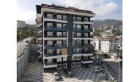 AL-1433, Berg-Panorama-Wohnung (4 Zimmer, 3 Bäder) mit Pool und Tiefgaragen-Parkplatz in Alanya-Ciplakli