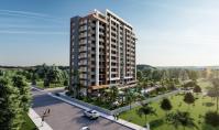 ME-142-1, Strandnahe Bergblick-Wohnung (2 Zimmer, 1 Bad) mit Blick auf das Meer in Mersin-Tömük