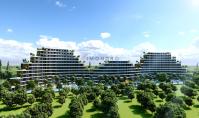 AN-1819-5, Neubau-Wohnung (4 Zimmer, 2 Bäder) mit Wellnessbereich und Terrasse in Antalya-Aksu