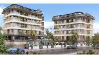 AL-1439-3, Berg-Panorama-Eigentumswohnung (4 Zimmer, 2 Bäder) mit Wellnessbereich und Terrasse in Alanya-Oba