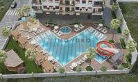 AL-950-3, Berg-Panorama-Wohnung (3 Zimmer, 1 Bad) mit Ausblick auf das Mittelmeer und Terrasse in Alanya-Avsallar