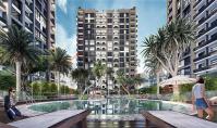 ME-140-2, Strandnahe Eigentumswohnung (3 Zimmer, 1 Bad) mit Balkon und Pool in Mersin-Mezitli Akdeniz