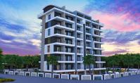 AL-1450-1, Bergblick-Eigentumswohnung (3 Zimmer, 2 Bäder) mit Tiefgaragen-Parkplatz und Balkon in Alanya-Avsallar