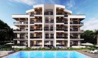 AN-2040-1, Berg-Panorama-Wohnung (3 Zimmer, 2 Bäder) mit Tiefgaragen-Parkplatz und Terrasse in Antalya-Aksu