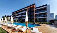 AN-2041, Neubau-Eigentumswohnung mit Tiefgaragen-Parkplatz und Pool in Antalya-Aksu