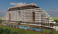 AN-893-8, Klimatisierte Eigentumswohnung (2 Zimmer, 1 Bad) mit Pool und Terrasse in Antalya-Aksu
