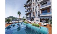 AL-1051-3, Berg-Panorama-Eigentumswohnung (4 Zimmer, 2 Bäder) mit Wellnessbereich und Balkon in Alanya-Oba