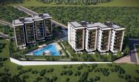 AN-2061, Neubau-Wohnung (4 Zimmer, 2 Bäder) mit Wellnessbereich und Balkon in Antalya-Dösemealti