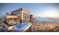 IS-3677-9, Meerblick-Eigentumswohnung (2 Zimmer, 1 Bad) mit Terrasse und Pool in Istanbul-Sisli