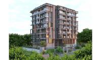 AL-904-10, Meerblick-Wohnung (3 Zimmer, 1 Bad) mit Berg-Panorama und Terrasse in Alanya-Avsallar