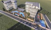 AL-1494-1, Neubau-Eigentumswohnung (2 Zimmer, 1 Bad) mit Wellnessbereich und Balkon in Alanya-Payallar