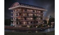 AL-1508-1, Strandnahe Wohnung (3 Zimmer, 1 Bad) mit Fernblick und Wellnessbereich in Alanya-Tosmur