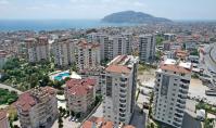 AL-1529, Fernblick-Eigentumswohnung mit Balkon und Pool in Alanya-Cikcilli