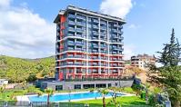 AL-1533, Fernblick-Wohnung mit Wellnessbereich und Terrasse in Alanya-Demirtas