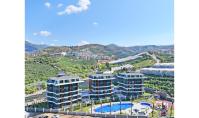 AL-1535, Fernblick-Wohnung mit Balkon und Alarmanlage in Alanya-Kargicak
